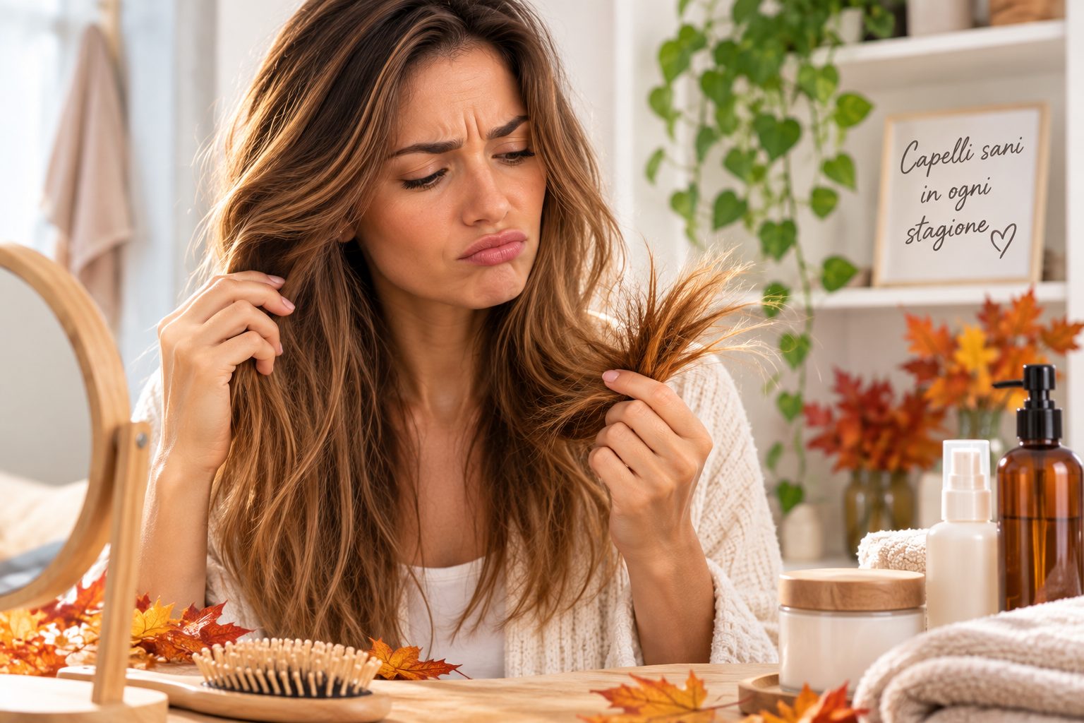 Capelli e Autunno: non cadono solo le foglie
